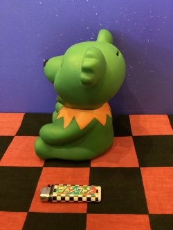 画像2: デッドベア　コインバンク　ソフビバンク　(グリーン)