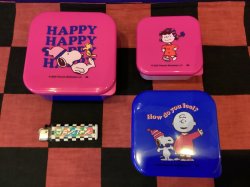 画像2: スヌーピー　3Pランチボックス シールランチボックス（BEANIE)