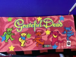 画像1: デッドベア　フェイスタオル（ピンク)