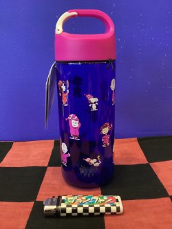画像2: スヌーピー　ドリンクボトル　カラビナフック付き（ブルー/BEANIE）