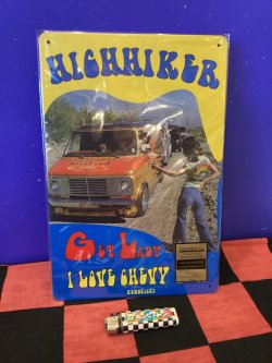 画像1: アメリカン　アンティーク風メタルプレート（HIGH   HIKE)