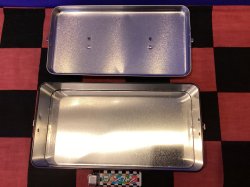 画像4: レトロヴィンテージ　ブリキ缶ツールボックス　(ピンク/フラミンゴ)