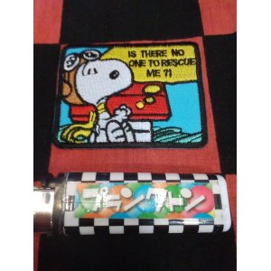 画像: PEANUTS　ワッペン（スヌーピー/フライングエース）