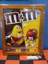 画像: 額入りポスター（m&ms/チョコエッグ）