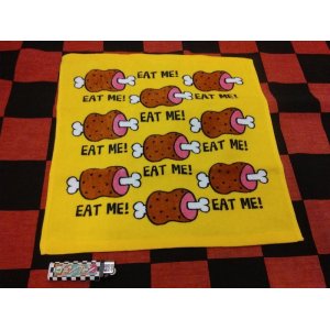 画像: ハンドタオル（おえかきさん/ EAT ME MEAT/肉）