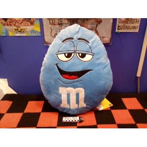 画像: m&ms クッション（ブルー）