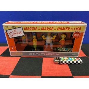 画像: シンプソンズ　ダイキャストメタルフィギュア　（MAGGIE&MARGE&HOMER&LISA/マギー&マジー&ホーマ&リサ） デッドストック品