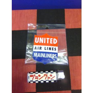 画像: アメリカン　レーシング　ステッカー(United air lines/ユナイテッドエアライン)