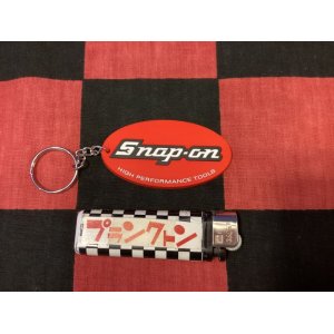 画像: Snap-on ラバーキーホルダー（ロゴ）