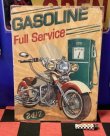 画像1: ヴィンテージサインボード　ウッドボードプレート(GASOLINE Full Service)