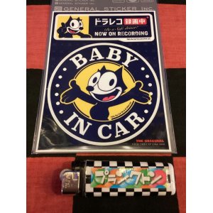 画像: フィリックス　ベビーインカー ステッカー　ドラレコ録画中セット　 028