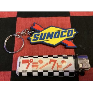 画像: SUNOCO　ラバーキーホルダー　（ロゴ）