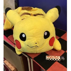 画像: ポケットモンスター　ぬいぐるみティッシュカバー　寝そべり　(ピカチュー)