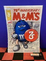画像: キャラクターポスター（m&ms/2016 75th Anniversary/ブルー/英字）