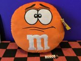 画像: m&ms クッション（オレンジ）