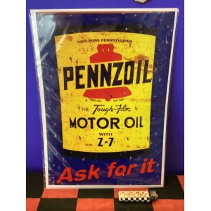 画像: PENNZOIL キャラクターポスター