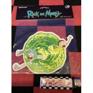 画像: リックアンドモーティ Rick&Morty　カーマグネット（ポータルガン）