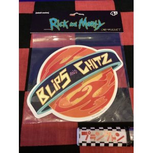 画像: リックアンドモーティ Rick&Morty　カーマグネット（BLIPS AND CHITZ）