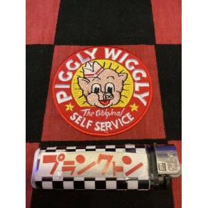 画像: ワッペン　piggly wiggly (ピグリーウィグリー)