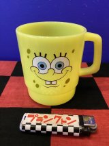 画像: スポンジボブ　スタッキングマグカップ　プラマグ（フェイス/イエロー） 