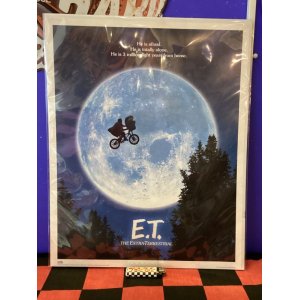 画像: E.T 特大ポスター (月/自転車)