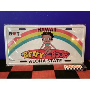 画像: CMプレート　ベティ（HAWAII ALOHA STATE）