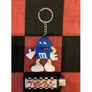 画像: m&ms ラバーキーホルダー（ブルー）