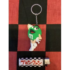 画像: m&ms ラバーキーホルダー（グリーン）