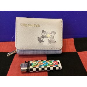 画像: ディズニー　三つ折りコンパクト財布(チップ＆デール)