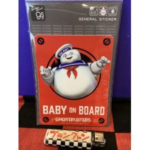 画像: ゴーストバスターズ　カーステッカー （BABY ON BOARD/017）