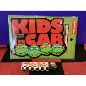 画像: ミュータントタートルズ　カーステッカー （KIDS IN CAR/035）