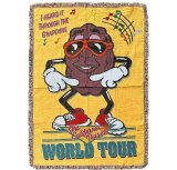 画像: カリフォルニアレーズン　フリンジタペストリー　（WORLD  TOUR）