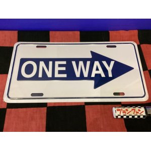 画像: CMプレート（ONE WAY）