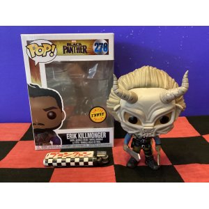 画像: ファンコポップ！マーベル　ボビングヘッド（BLACK PANTHER/ERIK KILLMONGER）278 プロテクトケース付き 限定版