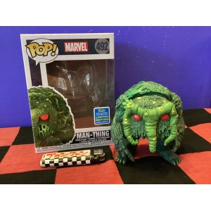 画像: ファンコポップ！マーベル　ボビングヘッド（MAN-THING）492 プロテクトケース付き 限定版