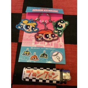 画像: パワーパフガールズ　3チャームキーホルダー（フライング）