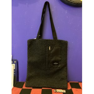 画像: ボアシリーズ　トートバッグ　(チャコールグレー)