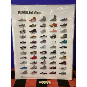 画像: 特大ポスター (スニーカー/SNEAKERS.Hall of fame)