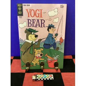 画像: コミックウッドフックボード（YOGI BEAR/ヨギベア）