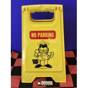 画像: ガーフィールド　フロアサインスタンド（ガーフィールド/イエロー/NO PARKING）