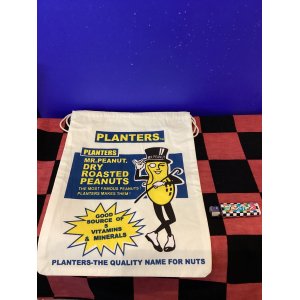 画像: ミスターピーナッツ　特大巾着