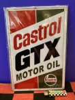 画像1: アンティークメタルプレート（castrol GTX)