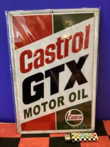 画像: アンティークメタルプレート（castrol GTX)