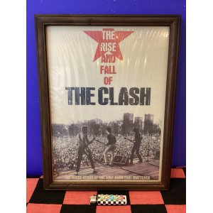 画像: 額入りヴィンテージロックバンドポスター（THE CLASH/クラッシュ）