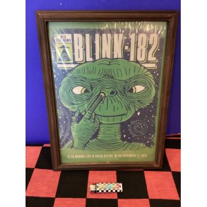 画像: 額入りヴィンテージロックバンドポスター（BLINK-182）