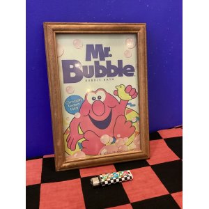 画像: 額入りポスター（Mr  Bubble/バスタイム）