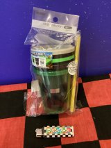 画像: マインクラフト　ストロー付きタンブラー　3個セット（クリーパー）    