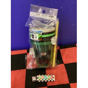 画像: マインクラフト　ストロー付きタンブラー　3個セット（クリーパー）    