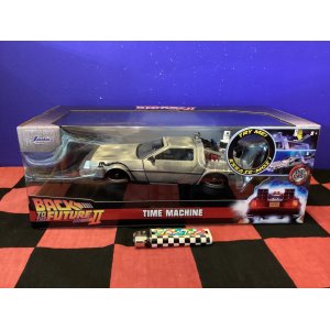 画像: バックトゥザフューチャー2　ダイキャストカー　(1:24 デロリアン/JADATOYS製)