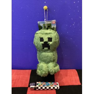画像: マインクラフトムービー　もふもふマスコットキーホルダー　ぬいぐるみキーチェーン（クリーパー）